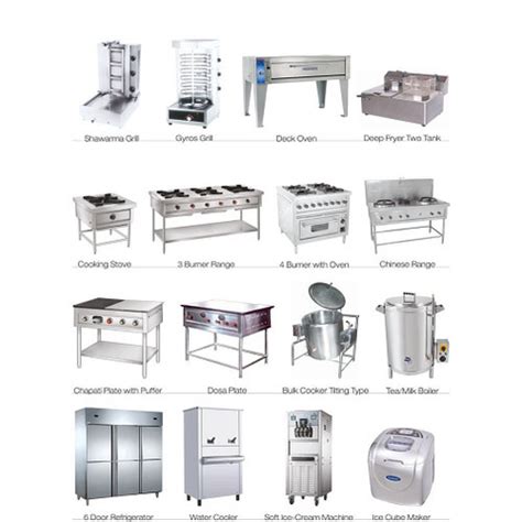Commercial Restaurant Kitchen Equipment Checklist